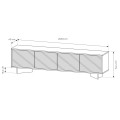 Тумба под ТВ с подсветкой Semi 4D/2046